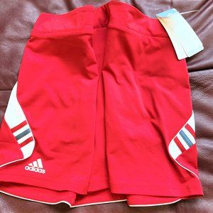 NWT Women Tennis Skirt Skort Size XXL 9708W Adidas Red